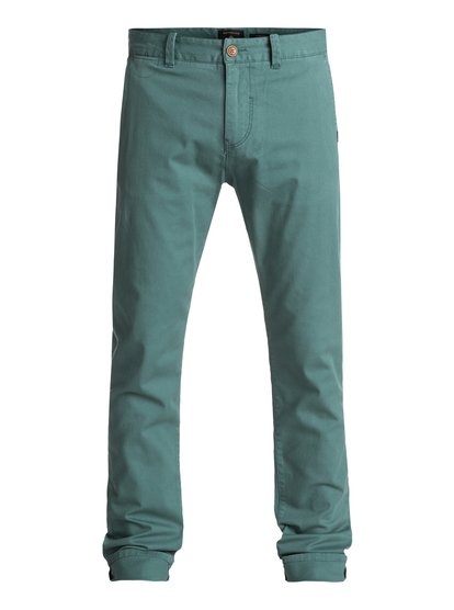 quiksilver, Брюки-чинос Krandy, SILVER PINE (gpa0) Krandy - Slim Fit Chinos EQYNP03108
