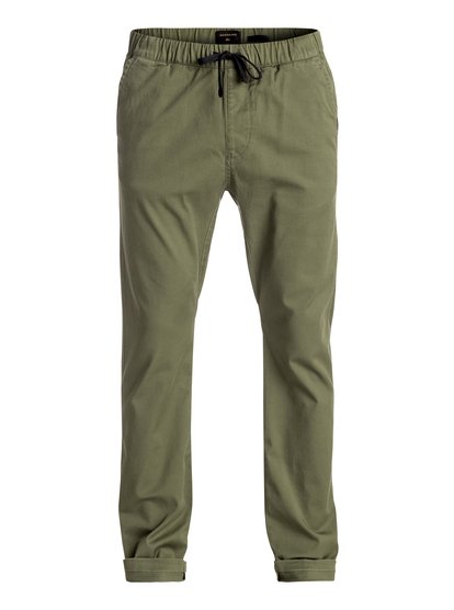 quiksilver, Прямые брюки Fun Days, FOUR LEAF CLOVER (gph0) Fun Days - Straight Fit Trousers EQYNP03110