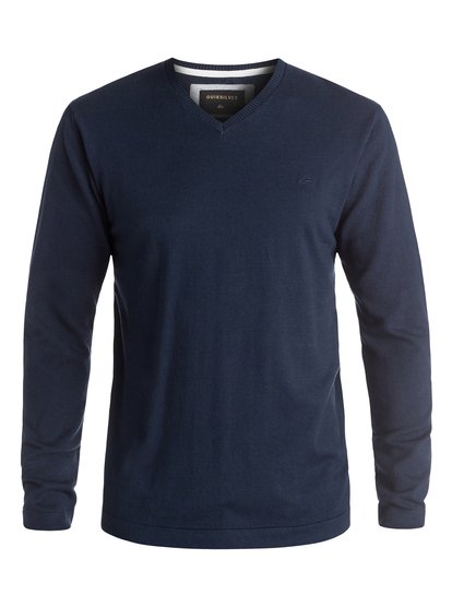 quiksilver, Свитшот Everyday Kelvin, NAVY BLAZER (byj0) Everyday Kelvin - V-Neck Sweatshirt EQYSW03141
