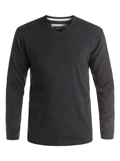 quiksilver, Свитшот Everyday Kelvin, DARK GREY HEATHER (ktfh) Everyday Kelvin - V-Neck Sweatshirt EQYSW03141