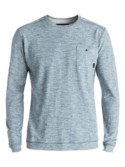 quiksilver, Свитшот Lindow, INDIAN TEAL HEATHER (bqkh) Lindow - Sweatshirt EQYSW03142