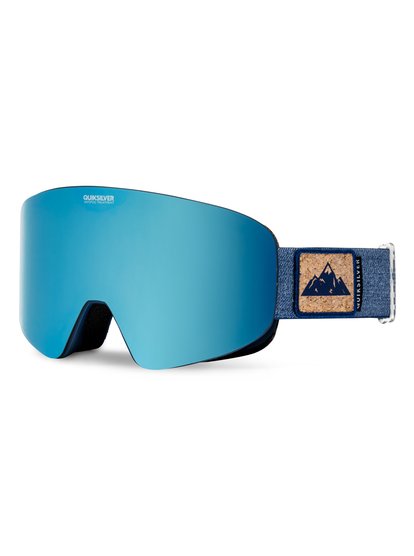 quiksilver, Сноубордическая маска QS, VALLARTA BLUE (byh0) QS - Snowboard/Ski Goggles EQYTG03034