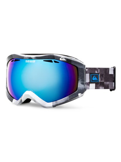 quiksilver, Сноубордическая маска Fenom Art Series, BW ICEY CHECK (wbk8) Fenom Art Series - Snowboard/Ski Goggles EQYTG03039