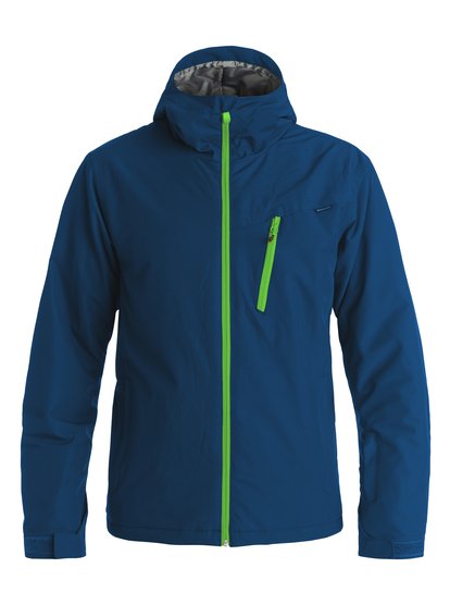 quiksilver, Сноубордическая куртка Mission Plus, SODALITE BLUE (byb0) Mission Plus - Snow Jacket EQYTJ03066