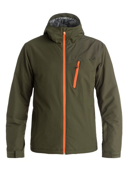 quiksilver, Сноубордическая куртка Mission Plus, FOREST NIGHT (csn0) Mission Plus - Snow Jacket EQYTJ03066