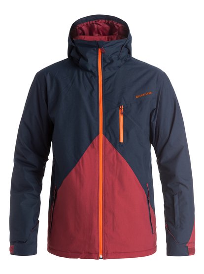 quiksilver, Сноубордическая куртка Mission Colorblock, NAVY BLAZER (byj0) Mission Colorblock - Snow Jacket EQYTJ03067