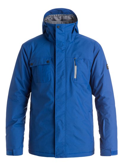 quiksilver, Сноубордическая куртка Mission Solid, SODALITE BLUE (byb0) Mission Solid - Snow Jacket EQYTJ03068
