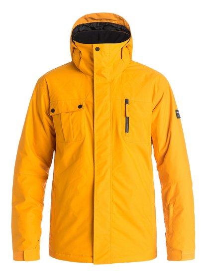 quiksilver, Сноубордическая куртка Mission Solid, CADMIUM YELLOW (nkl0) Mission Solid - Snow Jacket EQYTJ03068