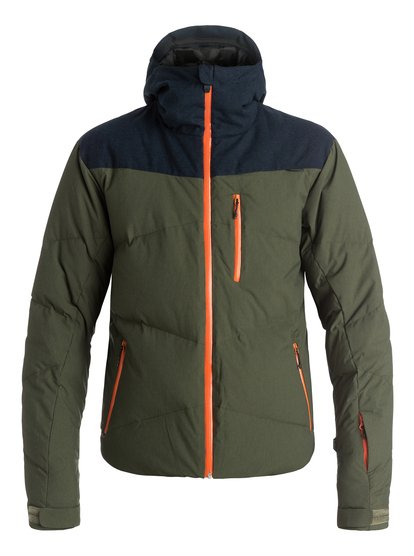 quiksilver, Сноубордический пуховик Ultimate, FOREST NIGHT (csn0) Ultimate - Puffer Snow Jacket EQYTJ03083