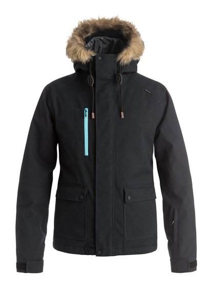 quiksilver, Сноубордическая куртка Selector Plus, BLACK (kvj0) Selector Plus - Snow Jacket EQYTJ03085