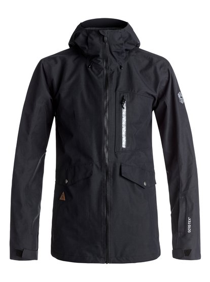 quiksilver, Сноубордическая куртка Black Alder 2L GORE-TEX®, BLACK (kvj0) Black Alder 2L GORE-TEX® - Snow Jacket EQYTJ03113