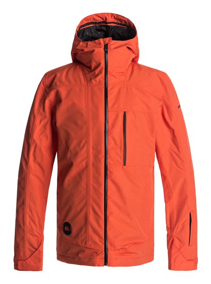 quiksilver, Сноубордическая куртка Sycamore, MANDARIN RED (nms0) Sycamore - Snow Jacket EQYTJ03120