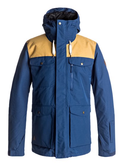 quiksilver, Сноубордическая куртка Raft, ESTATE BLUE (bsw0) Raft - Snow Jacket EQYTJ03125