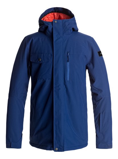 quiksilver, Mission - Snow Jacket, ESTATE BLUE (bsw0) Mission - Snow Jacket EQYTJ03129