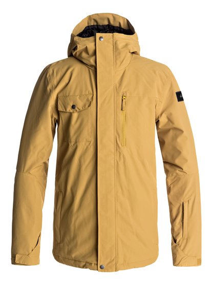 quiksilver, Mission - Snow Jacket, MUSTARD GOLD (ylm0) Mission - Snow Jacket EQYTJ03129