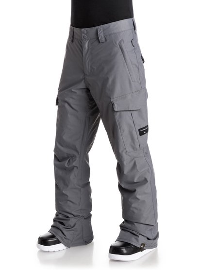 Сноубордические штаны Porter Ins Сноубордические штаны Porter InsPerfect for cold days on the mountain, the Porter Ins snow pants for men are insulated with Warmflight® level 2 technology for low-bulk warmth and have been crafted with 10K Quiksilver DryFlight® technology waterproofing for protection against the elements. An easy-to-wear regular fit allows space to layer and is complemented by critically-taped seams for extra waterproofing in the most exposed areas.<br>