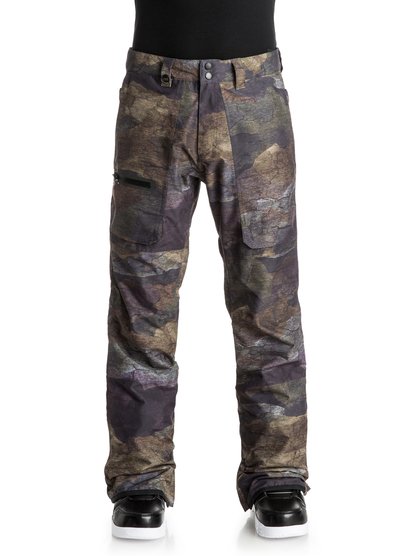 quiksilver, Сноубордические штаны Dark And Stormy, WOODLAND (csn7) Dark And Stormy - Snow Pants EQYTP03034