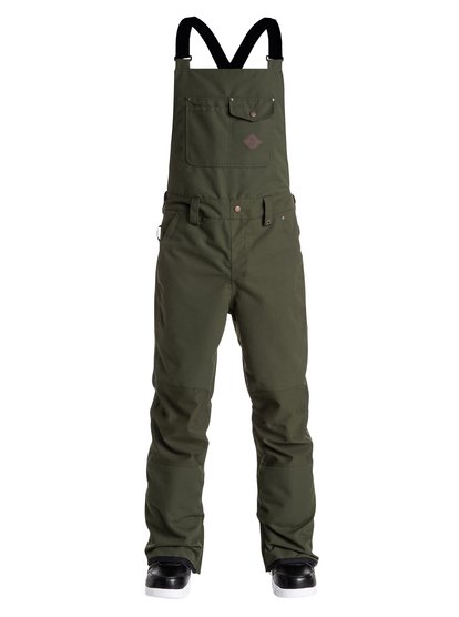 quiksilver, Сноубордические штаны-комбинезон Found, FOREST NIGHT (csn0) Found - Bib Snow Pants EQYTP03035