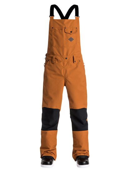 quiksilver, Сноубордические штаны-комбинезон Found, PUMPKIN SPICE (nzh0) Found - Bib Snow Pants EQYTP03035