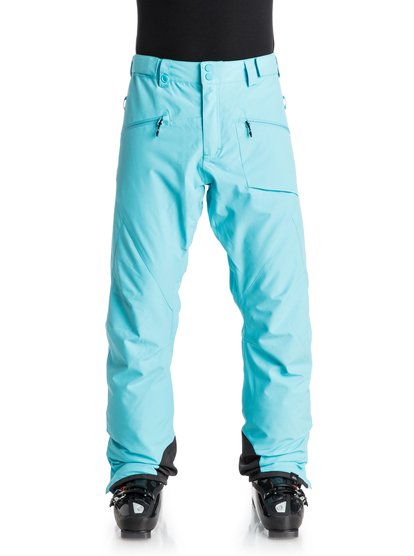 quiksilver, Сноубордические штаны Boundry Plus, BLUE FISH (bgz0) Boundry Plus - Snow Pants EQYTP03045