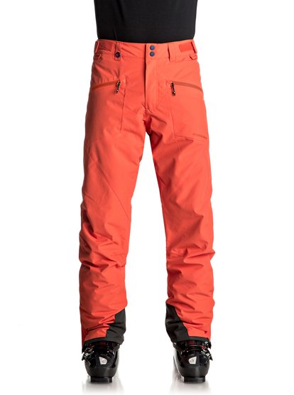 quiksilver, Boundry - Snow Pants, MANDARIN RED (nms0) Boundry - Snow Pants EQYTP03065