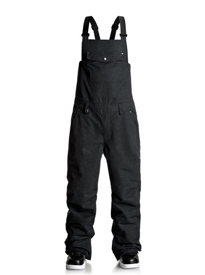 quiksilver, Сноубордические штаны Found, BLACK (kvj0) Found - Bib Snow Pants EQYTP03066