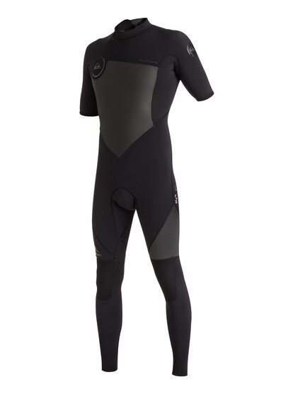quiksilver, Длинный гидрокостюм с коротким рукавом Syncro 2/2mm, BLACK (kvj0) Syncro 2/2mm - Short Sleeve Fullsuit EQYW303003