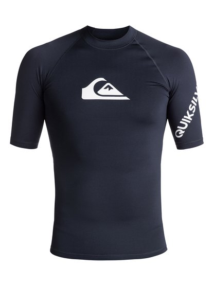 quiksilver, Гидрофутболка с коротким рукавом All Time UPF 50, NAVY BLAZER (byj0) All Time - Short Sleeve UPF 50 Rash Vest EQYWR03033