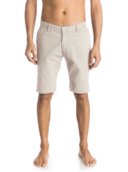 Шорты Everyday Chino Шорты Everyday ChinoМужские шорты Everyday Chino от Quiksilver.ХАРАКТЕРИСТИКИ: ткань «чино», стандартный крой, длина 53,3 см (21), затертая хлопчатобумажная саржа.СОСТАВ: 100% хлопок.<br>