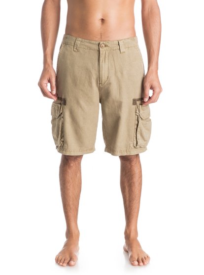 Mens Watson Up Shorts Mens Watson Up ShortsМужские шорты Watson Up от Quiksilver. <br>ХАРАКТЕРИСТИКИ: карманы-карго, стандартный крой, длина 53,3 см (21), легкий текстиль. <br>СОСТАВ: 55% лён, 45% хлопок.<br>