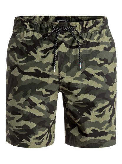 quiksilver, Шорты Waisted Camo Amphibian 19", FOUR LEAF (gph6) Waisted Camo Amphibian 19" - Shorts EQYWS03362