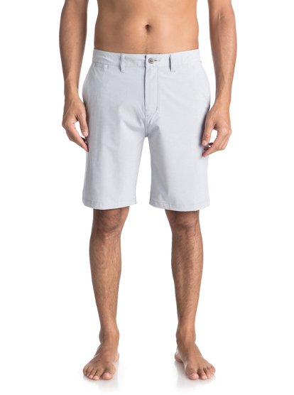quiksilver, Шорты Union Heather 20", SLEET (szp0) UNION HEATHER AMPHIBIAN 20 EQYWS03488