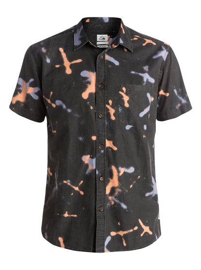 quiksilver, Рубашка с коротким рукавом Markings Shirt, MARKINGS VL TARMAC (kta6) Markings Shirt - Short Sleeve Shirt EQYWT03274