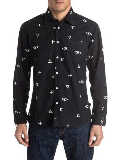 Рубашка Eye For An Eye Flannel с длинным рукавом Рубашка Eye For An Eye Flannel с длинным рукавомЖизнь по принципу «око за око» не всегда стоит того, а вот жизнь в футболке Eye For An Eye точно прекрасна! Вы только приглядитесь к ее необычному принту: от него встречные прохожие на улице будут застывать на месте. Это круто, кстати — особенно ночью: пока все вокруг замерли, находясь под впечатлением, можно без очереди взять в баре сразу два раунда напитков или пройти к кассе кинотеатра.Коллекция Quiksilver PM, концепция Babboon Rising. Если AM Collection правит бал днем, то PM Collection подкрадывается с последними лучами заходящего солнца, когда наступает ночь. Эта ночная коллекция темнее, мрачнее и опаснее, она воплощает собой уличную культуру и стиль. Худи, брюки, рубашки и шорты сливаются с ночными тенями и растворяются в чернильной тьме.<br>