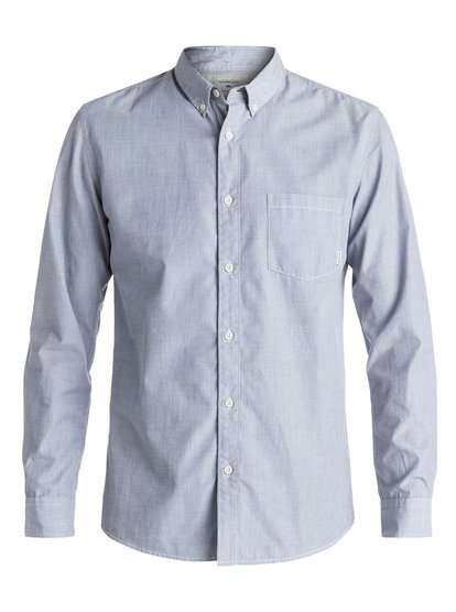 quiksilver, Рубашка с длинным рукавом Everyday Wilsden, NIGHTSHADOW BLUE (bpt0) Everyday Wilsden - Long Sleeve Shirt EQYWT03378