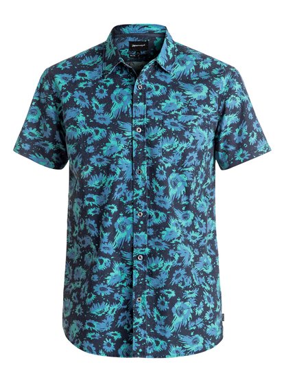 quiksilver, Рубашка с коротким рукавом Drop Out, NAVY DROP OUT SMALL (byj6) Drop Out - Short Sleeve Shirt EQYWT03471