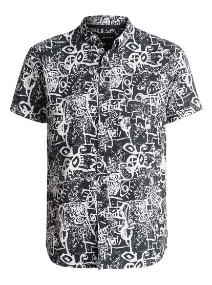 quiksilver, Рубашка с коротким рукавом Hypnosis, BLACK HYPNOSIS (kvj6) Hypnosis - Short Sleeve Shirt EQYWT03490