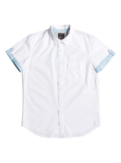 quiksilver, SHD TIKI POP SHIRT, WHITE (wbb0) SHD TIKI POP SHIRT EQYWT03524