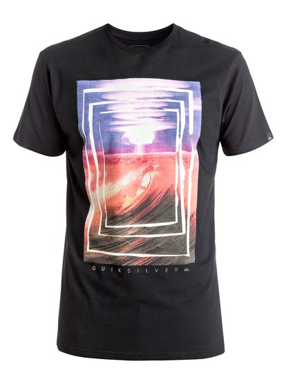 quiksilver, Футболка Classic Bomb Sets, BLACK (kvj0) Classic Bomb Sets - T-Shirt EQYZT04281