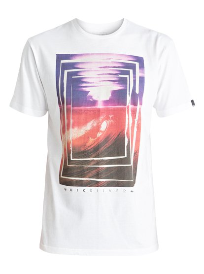 quiksilver, Футболка Classic Bomb Sets, WHITE (wbb0) Classic Bomb Sets - T-Shirt EQYZT04281