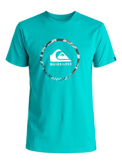 quiksilver, Футболка Classic Active Логотип 3.0, VIRIDINE GREEN (bnf0) Classic Active Logo 3.0 - T-Shirt EQYZT04285