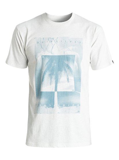 quiksilver, Футболка Heather Inverted, SNOW WHITE HEATHER (wbkh) Heather Inverted - T-Shirt EQYZT04287