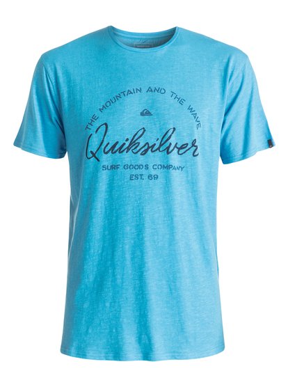 quiksilver, Футболка Slub Hero Bay, BONNIE BLUE (bjb0) Slub Hero Bay - T-Shirt EQYZT04290