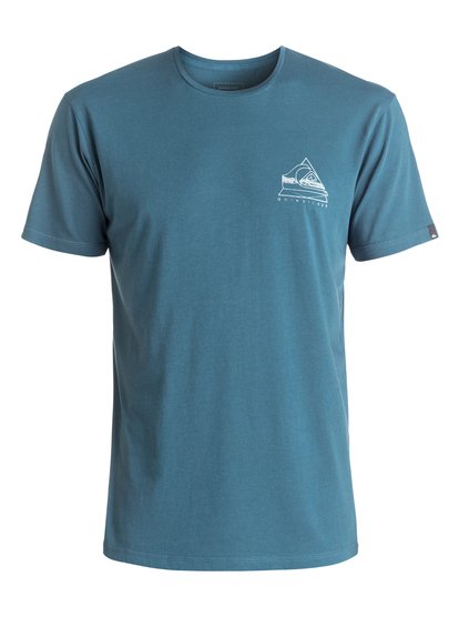 quiksilver, Футболка с длинным рукавом Garment Dye Solstice, INDIAN TEAL (bqk0) Garment Dye Solstice - Long Sleeve T-shirt EQYZT04295