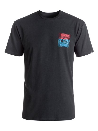 quiksilver, Футболка Classic Walled Up, BLACK (kvj0) Classic Walled Up - T-Shirt EQYZT04296