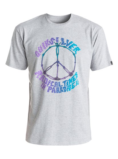 quiksilver, Футболка Classic Peace Skull, ATHLETIC HEATHER (sgrh) Classic Peace Skull - T-Shirt EQYZT04304