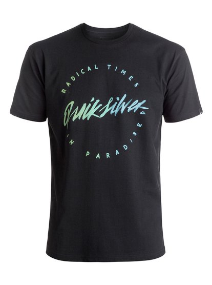 quiksilver, Футболка Classic Right Up, BLACK (kvj0) Classic Right Up - T-Shirt EQYZT04306