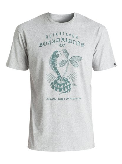 quiksilver, Футболка Classic Off The Block, ATHLETIC HEATHER (sgrh) Classic Off The Block - T-Shirt EQYZT04307