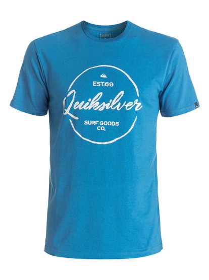 quiksilver, Футболка Classic Silvered, VALLARTA BLUE (byh0) Classic Silvered - T-Shirt EQYZT04309