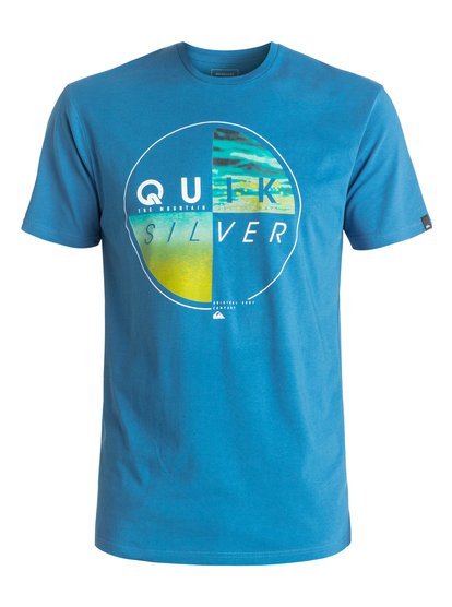 quiksilver, Футболка Classic Blazed, VALLARTA BLUE (byh0) Classic Blazed - T-Shirt EQYZT04330